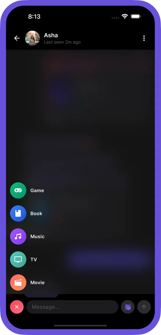 Wibely App - Beautiful wibe cards with streaming info