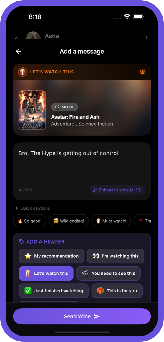 Wibely App - Share songs and music with friends